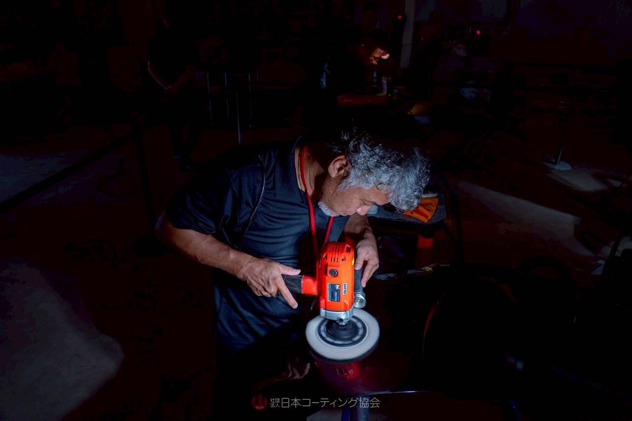 磨きの試験に急遽参加