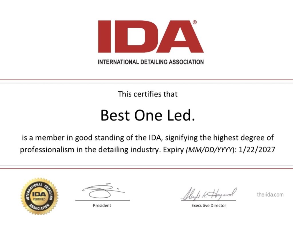 広島初のIDA国際基準を取得したディテーラー丹下竜太