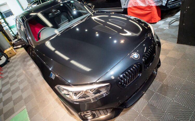 BMW 118d 経年車 艶の鎧 gross armor plus施工