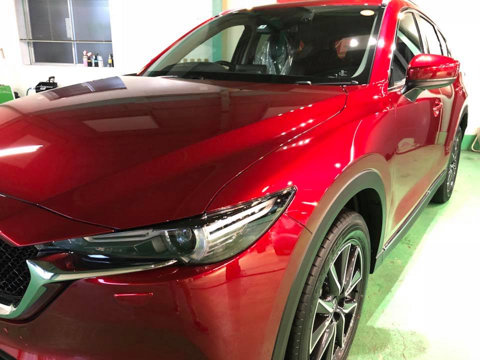 施工前と全然違う～！凄い綺麗～！と輝きに大喜び！MAZDA CX-5