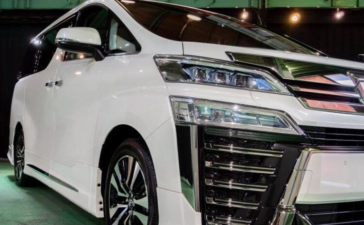 トヨタヴェルファイア新車/ガラスコーティング艶の鎧