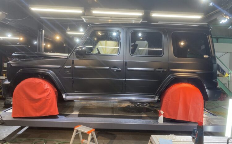 Mercedes G Class XPEL社製PPF (Paint Protection Film) Full Stealth cover.