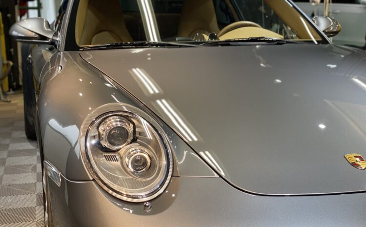ポルシェ911 カレラ ルーフラッピング＆ガラスコーティング