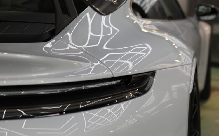 ポルシェGT3 フルプロテクションフィルムのメンテナンス施工事例