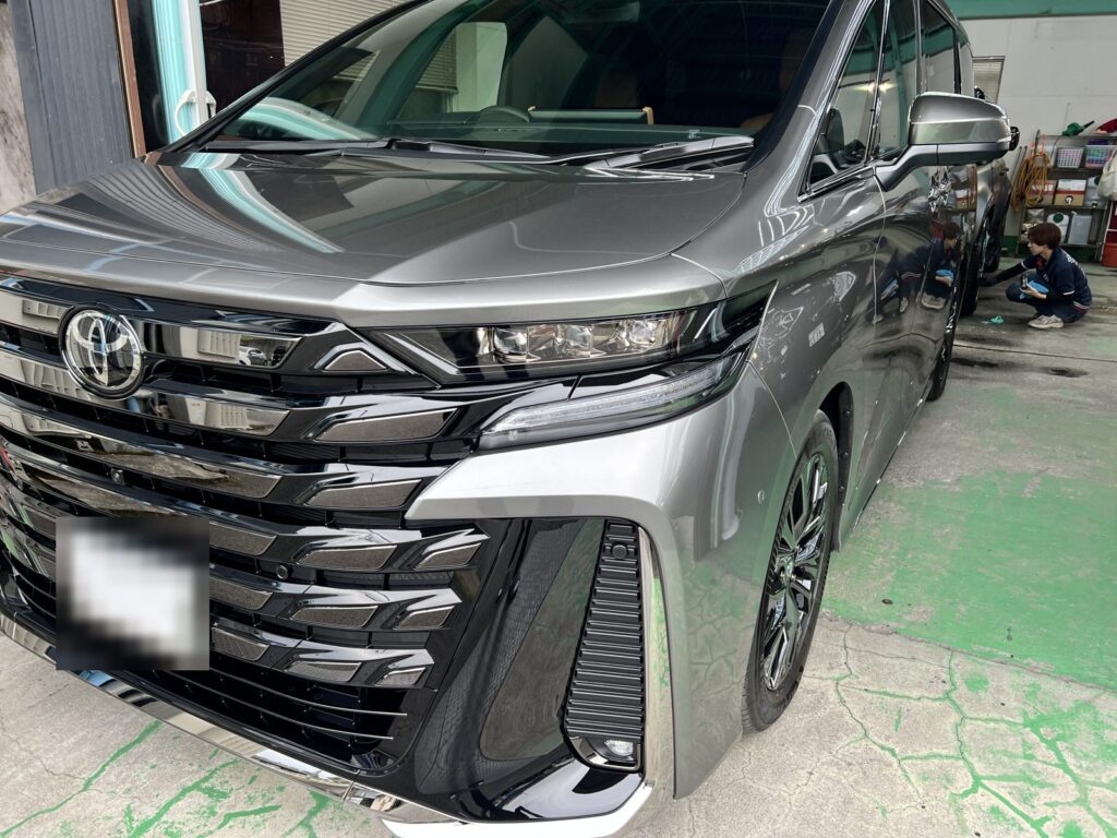 新車ヴェルファイア カーフィルム施工 広島市安佐南区 しゃかりき