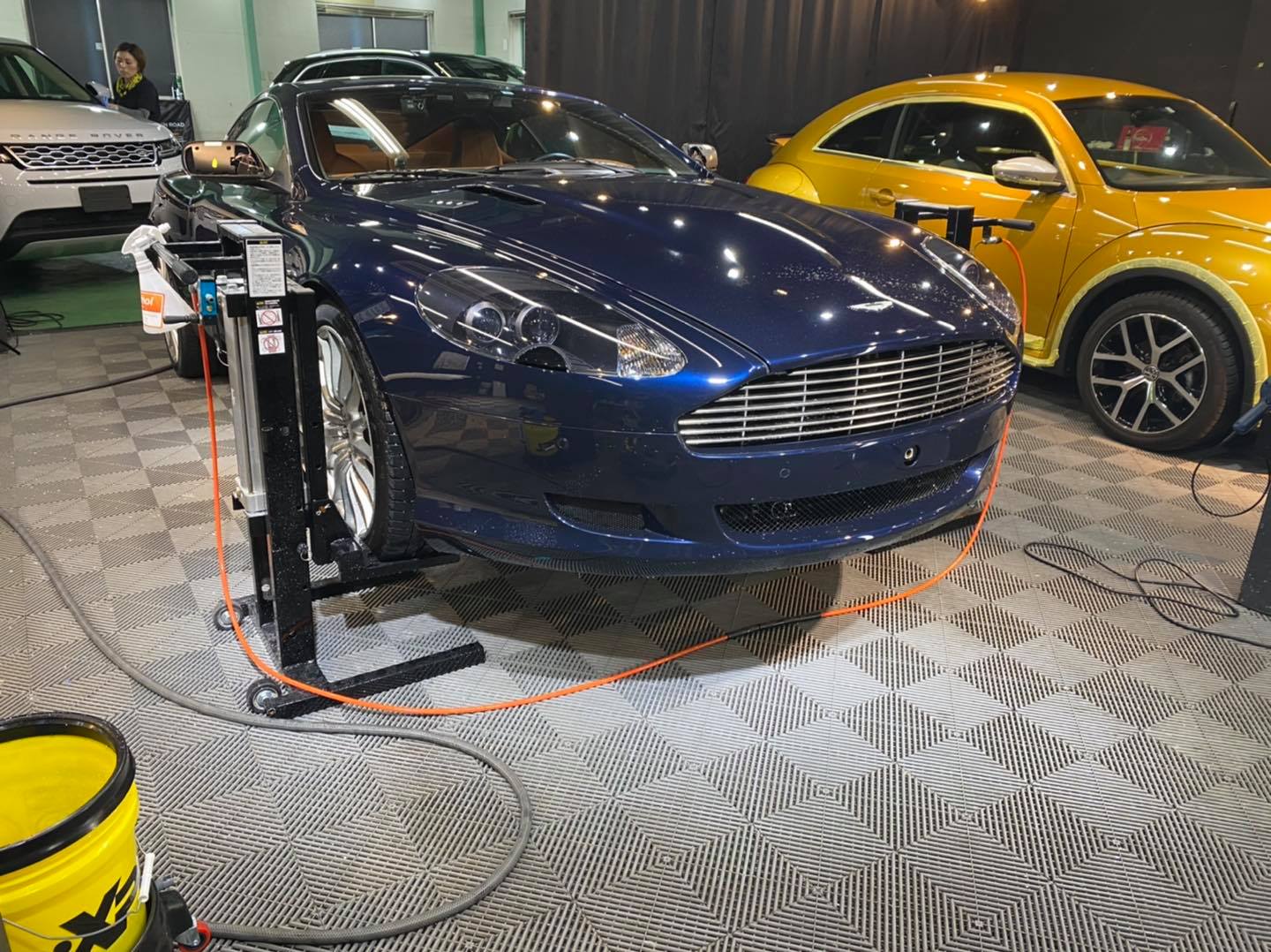 ASTON MARTIN 2007y DB9にXPEL社製PPFを施工いたしました